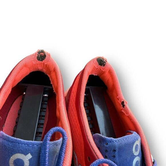 ON Cloud X Running Sneakers Shoes Red/Flash Women's size 8 - Picture 9 of 14